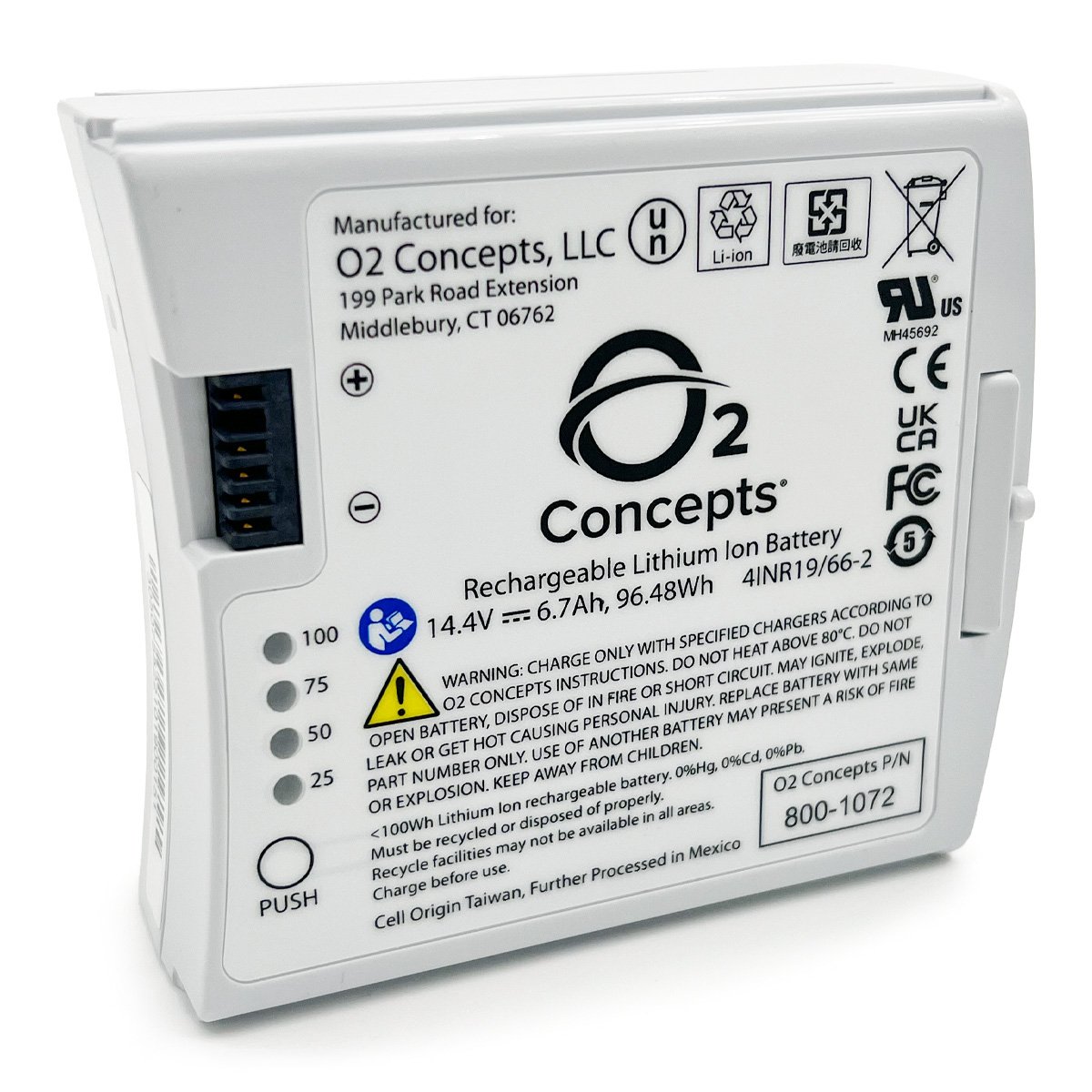 Battery for Oxlife Liberty 2 Portable Oxygen Concentrator